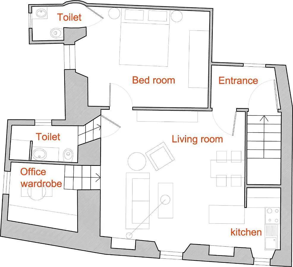 Casa Sant Angelo Apartment Sarteano 0*,